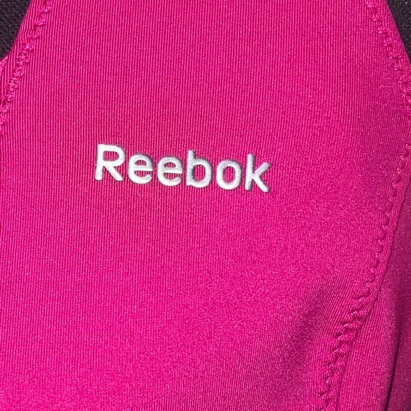Reebok fuchsia halter tennis dress with flounced skirt - Picture 7 of 9